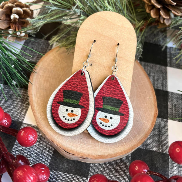 Snowman Sub Earrings